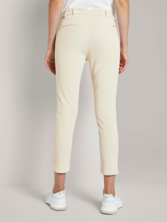 Zigarettenhose aus Cord - Frauen - soft creme beige Zigarettenhose aus Cord - Frauen - soft creme beige - 2 - TOM TAILOR Denim