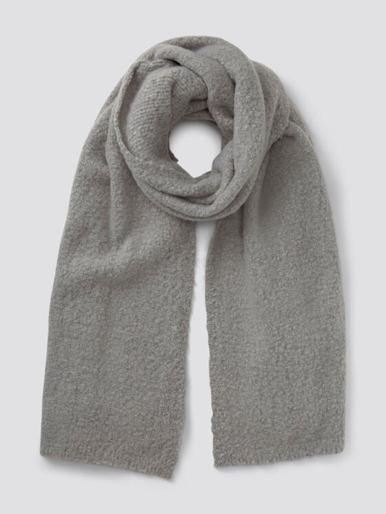 Weicher Strickschal - Frauen - Light Silver Grey Mélange Weicher Strickschal - Frauen - Light Silver Grey Mélange - 7 - TOM TAILOR Denim
