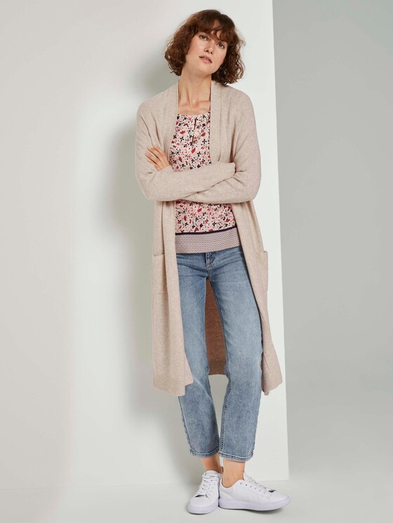 3/4-Arm Bluse mit Blumenprint - Frauen - beige flower design 3/4-Arm Bluse mit Blumenprint - Frauen - beige flower design - 3 - TOM TAILOR