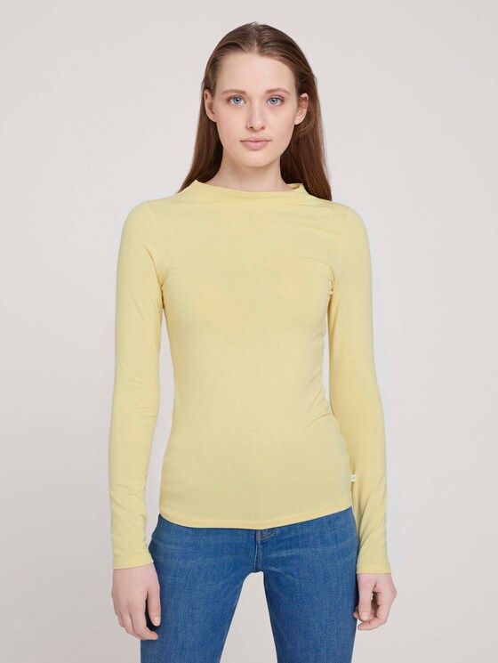 Langarmshirt - Frauen - soft yellow Langarmshirt - Frauen - soft yellow - 1 - TOM TAILOR Denim