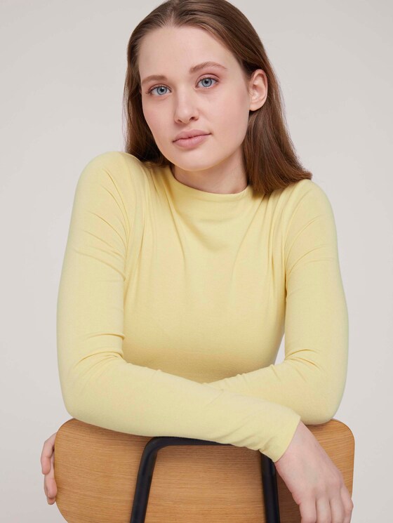 Langarmshirt - Frauen - soft yellow Langarmshirt - Frauen - soft yellow - 5 - TOM TAILOR Denim