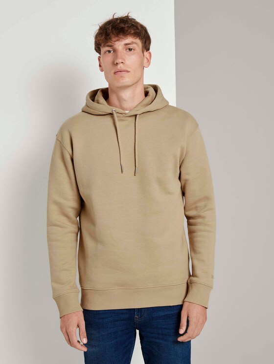 Basic Hoodie - Männer - Smoked Beige Basic Hoodie - Männer - Smoked Beige - 1 - TOM TAILOR Denim