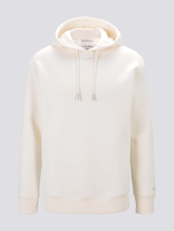 Basic Hoodie - Männer - Wool White Basic Hoodie - Männer - Wool White - 7 - TOM TAILOR Denim