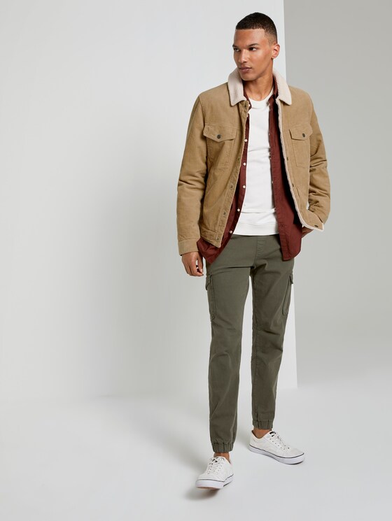 Besticktes Sweatshirt - Männer - white big split drop print Besticktes Sweatshirt - Männer - white big split drop print - 3 - TOM TAILOR Denim