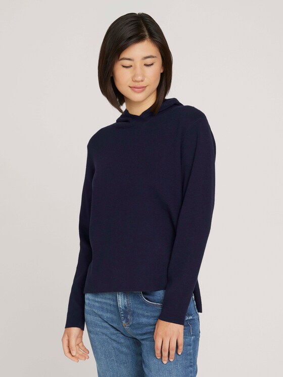 Kapuzenpullover - Frauen - Sky Captain Blue Kapuzenpullover - Frauen - Sky Captain Blue - 1 - TOM TAILOR