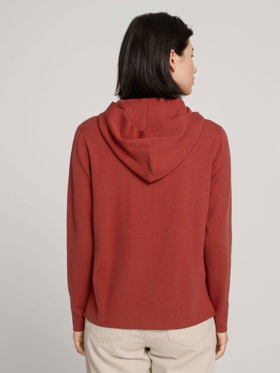Kapuzenpullover - Frauen - dark maroon red Kapuzenpullover - Frauen - dark maroon red - 2 - TOM TAILOR