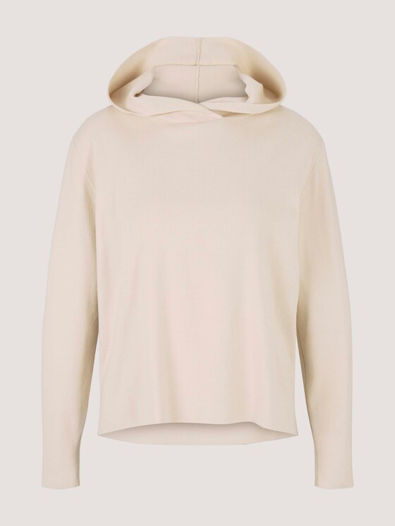 Kapuzenpullover - Frauen - smooth light sand melange Kapuzenpullover - Frauen - smooth light sand melange - 7 - TOM TAILOR