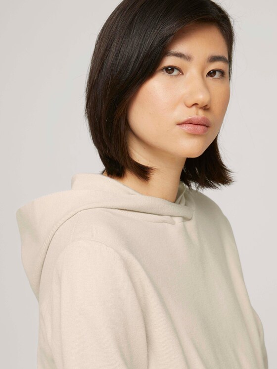 Kapuzenpullover - Frauen - smooth light sand melange Kapuzenpullover - Frauen - smooth light sand melange - 9 - TOM TAILOR