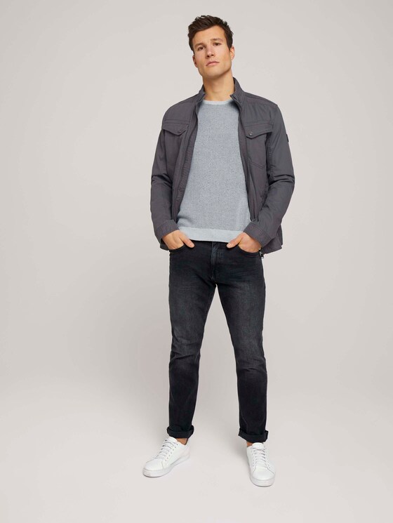 Pullover mit Rippbündchen - Männer - Off White Pullover mit Rippbündchen - Männer - Off White - 3 - TOM TAILOR