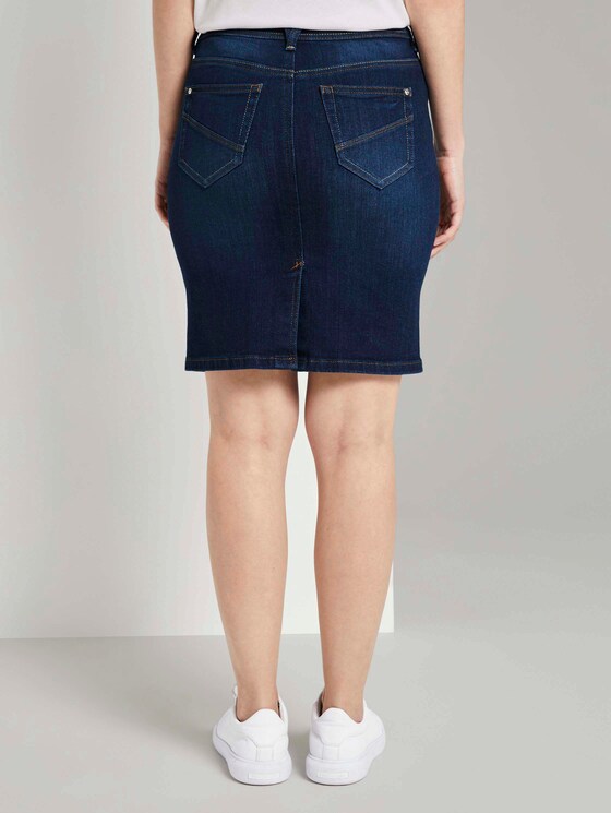 Schichter Jeansrock - Frauen - mid stone wash denim Schichter Jeansrock - Frauen - mid stone wash denim - 2 - TOM TAILOR
