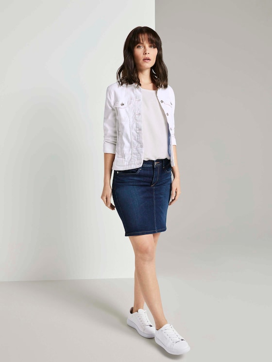 Schichter Jeansrock - Frauen - mid stone wash denim Schichter Jeansrock - Frauen - mid stone wash denim - 3 - TOM TAILOR