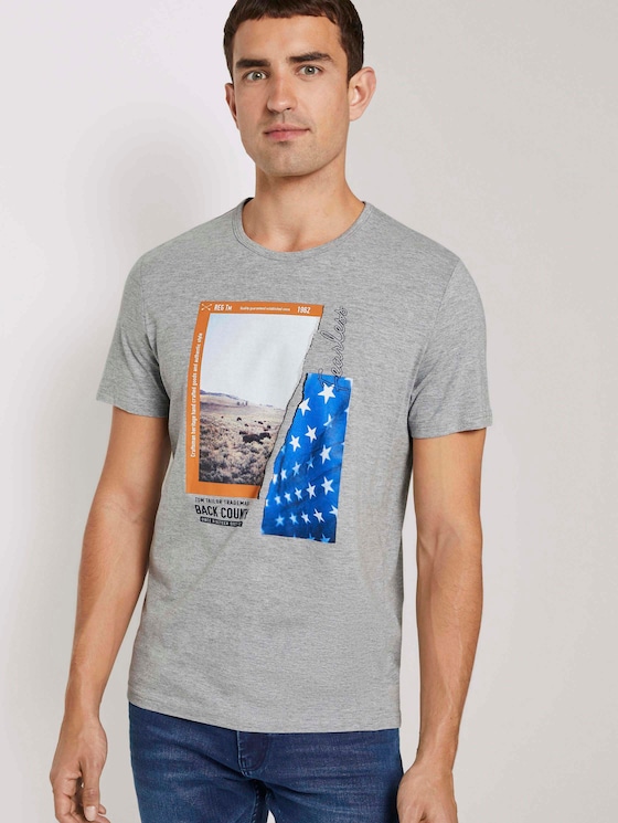 T Shirt Mit Fotoprint Von Tom Tailor