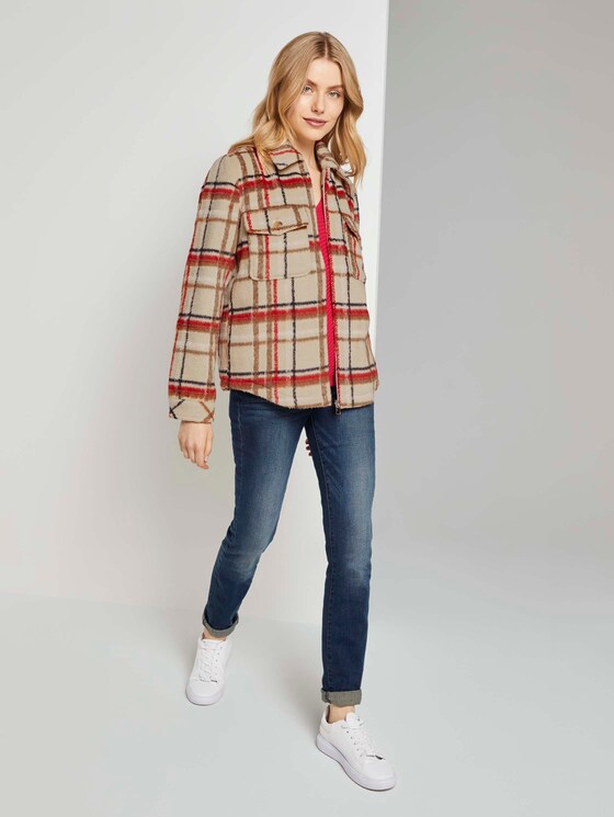 Pullover mit Zick-Zack-Struktur - Frauen - Strong Red Pullover mit Zick-Zack-Struktur - Frauen - Strong Red - 3 - TOM TAILOR