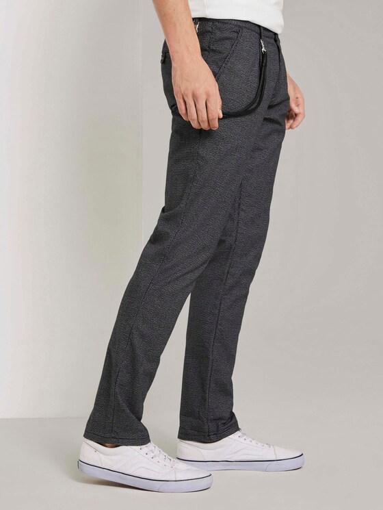 Chino mit feinem Muster - Männer - grey grindle houndstooth Chino mit feinem Muster - Männer - grey grindle houndstooth - 11 - TOM TAILOR Denim