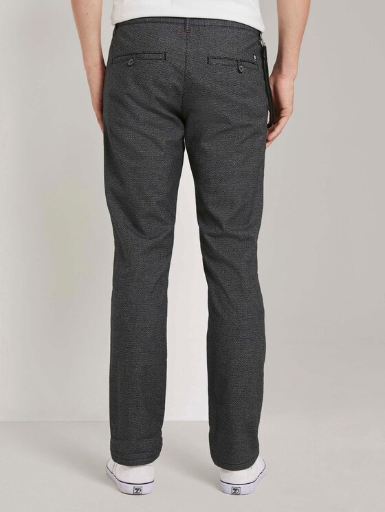Chino mit feinem Muster - Männer - grey grindle houndstooth Chino mit feinem Muster - Männer - grey grindle houndstooth - 2 - TOM TAILOR Denim