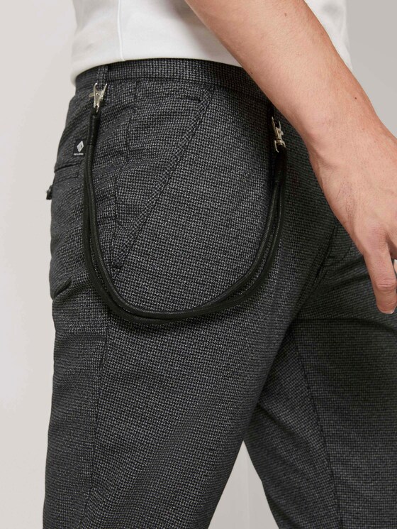 Chino mit feinem Muster - Männer - grey grindle houndstooth Chino mit feinem Muster - Männer - grey grindle houndstooth - 9 - TOM TAILOR Denim