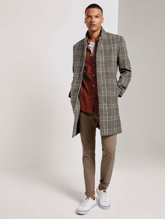 Strukturiertes Hemd - Männer - ochre red Strukturiertes Hemd - Männer - ochre red - 3 - TOM TAILOR Denim