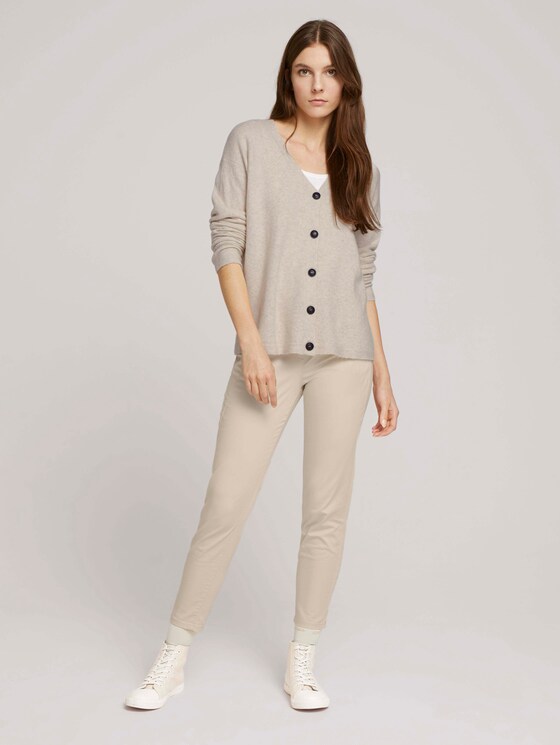 Zacht vest - Vrouwen - smooth light sand melange Zacht vest - Vrouwen - smooth light sand melange - 3 - TOM TAILOR