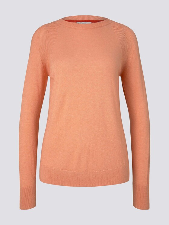 Merino Strickpullover - Frauen - salmon rose Merino Strickpullover - Frauen - salmon rose - 7 - Mine to five