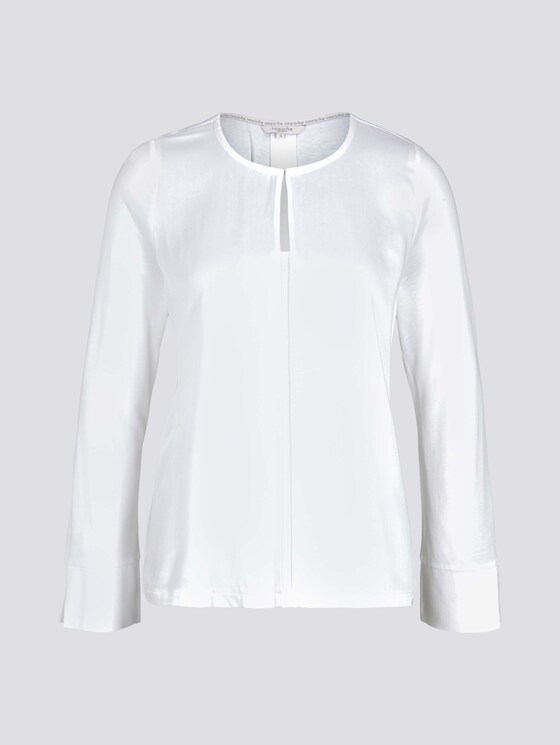 Tunika im Materialmix - Frauen - Whisper White Tunika im Materialmix - Frauen - Whisper White - 7 - Mine to five