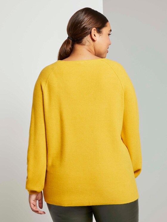 Strickpullover mit Struktur - Frauen - california sand melange Strickpullover mit Struktur - Frauen - california sand melange - 2 - My True Me