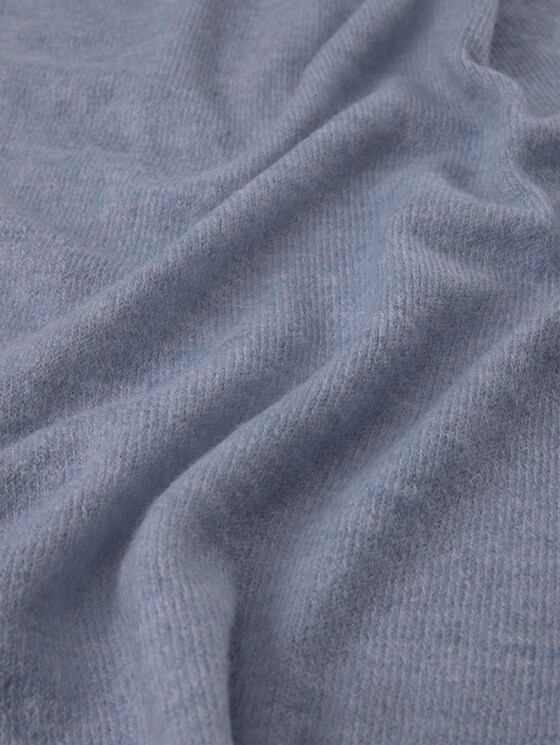 Soft knitted scarf - Women - fern blue Soft knitted scarf - Women - fern blue - 9 - Mine to five