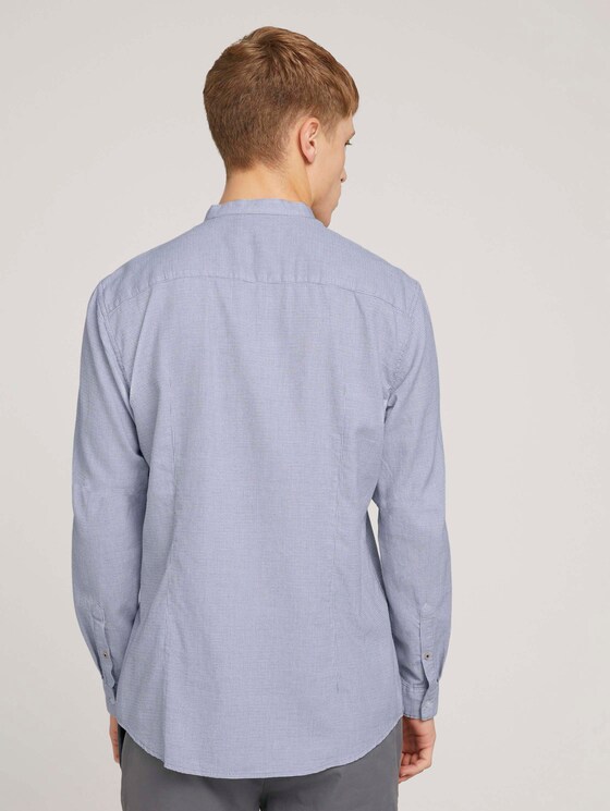 Hemd mit Waffelstruktur - Männer - off white grindle waffle Hemd mit Waffelstruktur - Männer - off white grindle waffle - 2 - TOM TAILOR Denim