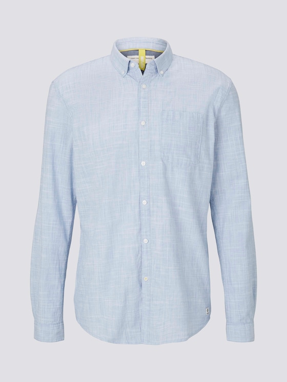 Fijn slim fit overhemd - Mannen - Blue Younder Fijn slim fit overhemd - Mannen - Blue Younder - 7 - TOM TAILOR Denim