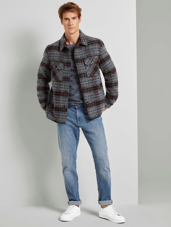 Meliertes Langarmshirt - Männer - Sky Captain Blue Meliertes Langarmshirt - Männer - Sky Captain Blue - 3 - TOM TAILOR