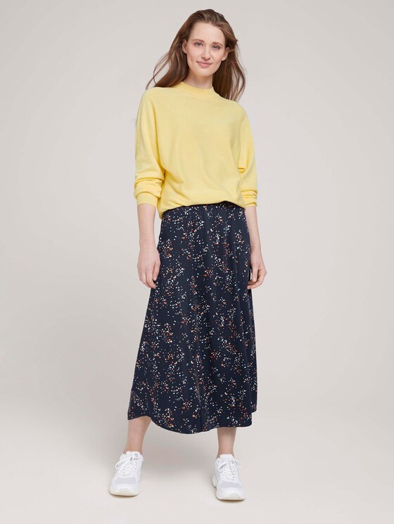 Strickpullover aus Bio-Baumwolle - Frauen - soft yellow Strickpullover aus Bio-Baumwolle - Frauen - soft yellow - 3 - TOM TAILOR Denim