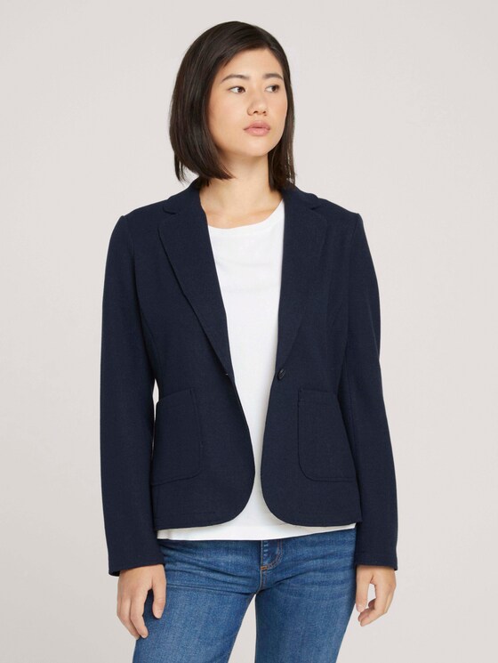 Klassischer Blazer - Frauen - Sky Captain Blue Klassischer Blazer - Frauen - Sky Captain Blue - 1 - TOM TAILOR