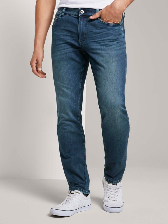 Josh Regular Slim Jeans - Männer - dark blue denim Josh Regular Slim Jeans - Männer - dark blue denim - 1 - TOM TAILOR