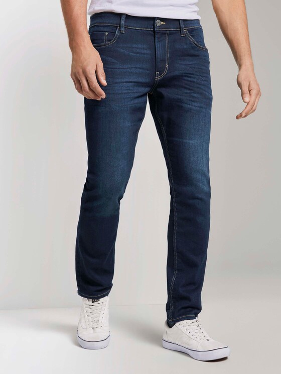 Josh Regular Slim Jeans - Männer - Rinsed Blue Denim Josh Regular Slim Jeans - Männer - Rinsed Blue Denim - 1 - TOM TAILOR