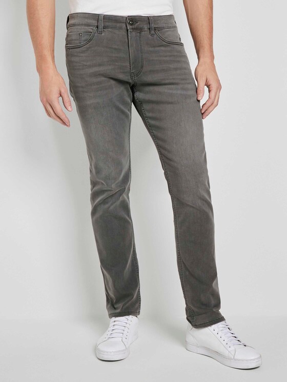 Josh Regular Slim Jeans - Männer - clean mid stone grey denim Josh Regular Slim Jeans - Männer - clean mid stone grey denim - 1 - TOM TAILOR