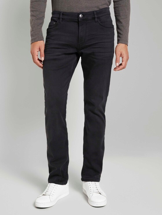 Josh Regular Slim Jeans - Männer - black denim Josh Regular Slim Jeans - Männer - black denim - 1 - TOM TAILOR