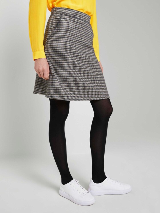 Karierter Minirock - Frauen - beige brown check Karierter Minirock - Frauen - beige brown check - 11 - TOM TAILOR