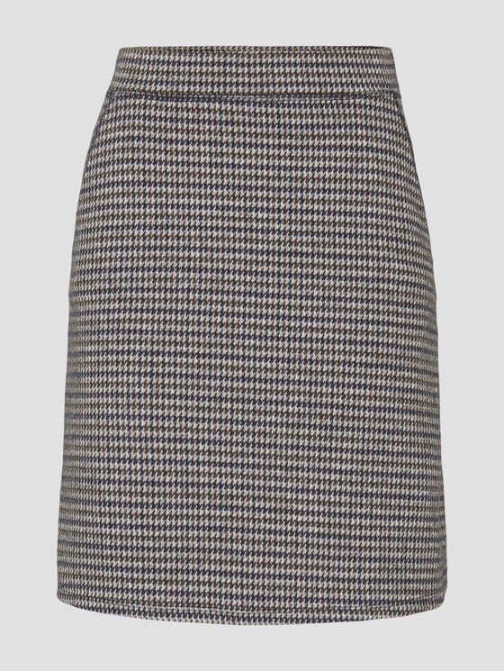 Karierter Minirock - Frauen - beige brown check Karierter Minirock - Frauen - beige brown check - 7 - TOM TAILOR