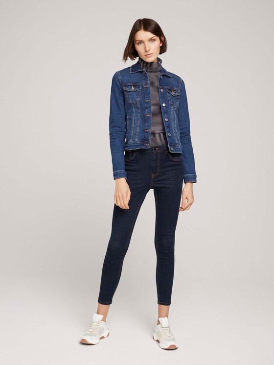 Gestreiftes Rollkragenshirt - Frauen - small navy creme stripe Gestreiftes Rollkragenshirt - Frauen - small navy creme stripe - 3 - TOM TAILOR Denim