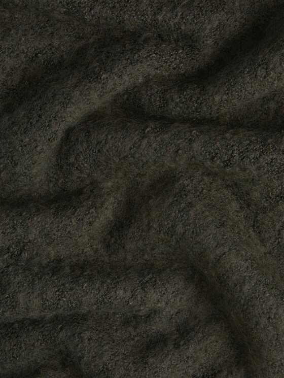 Bouclé Strickschal - Frauen - Dark Rosin Green Bouclé Strickschal - Frauen - Dark Rosin Green - 9 - TOM TAILOR