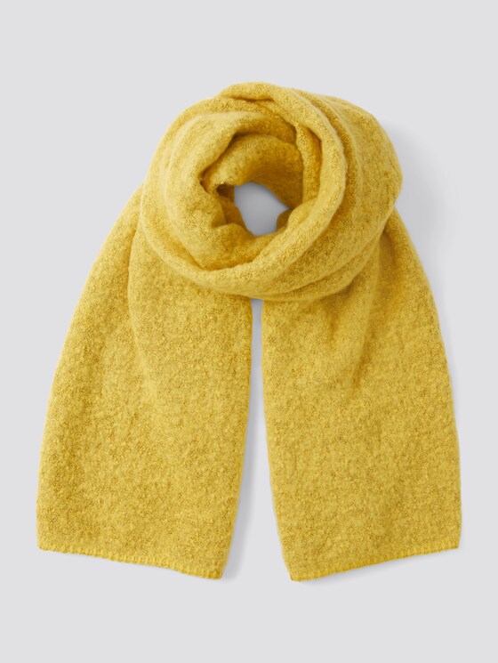 Bouclé gebreide sjaal - Vrouwen - california sand melange Bouclé gebreide sjaal - Vrouwen - california sand melange - 7 - TOM TAILOR