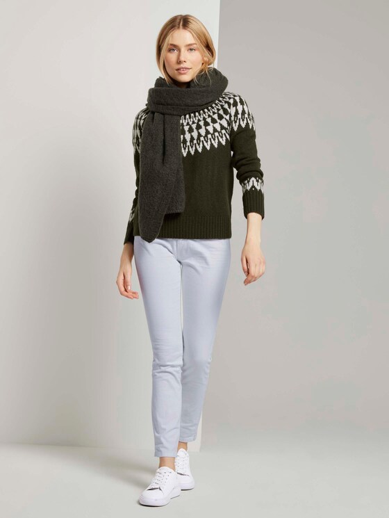Pullover mit Shetland-Muster - Frauen - Dark Rosin Green Pullover mit Shetland-Muster - Frauen - Dark Rosin Green - 3 - TOM TAILOR