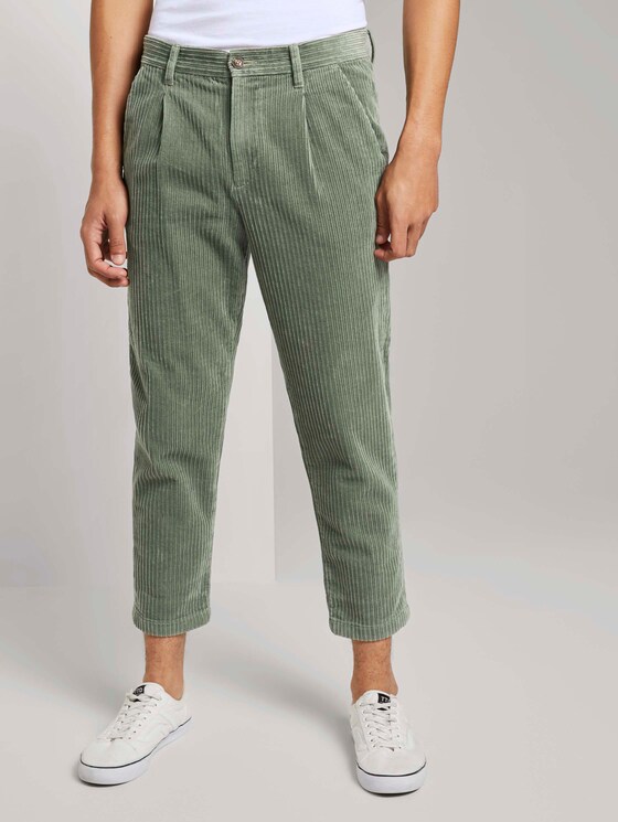 Relaxed Chinohose aus Cord - Männer - Sea Spray Relaxed Chinohose aus Cord - Männer - Sea Spray - 1 - TOM TAILOR Denim