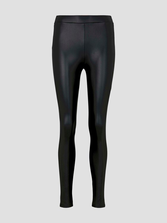 Kunstleder Leggings - Frauen - Deep Black Kunstleder Leggings - Frauen - Deep Black - 7 - TOM TAILOR Denim