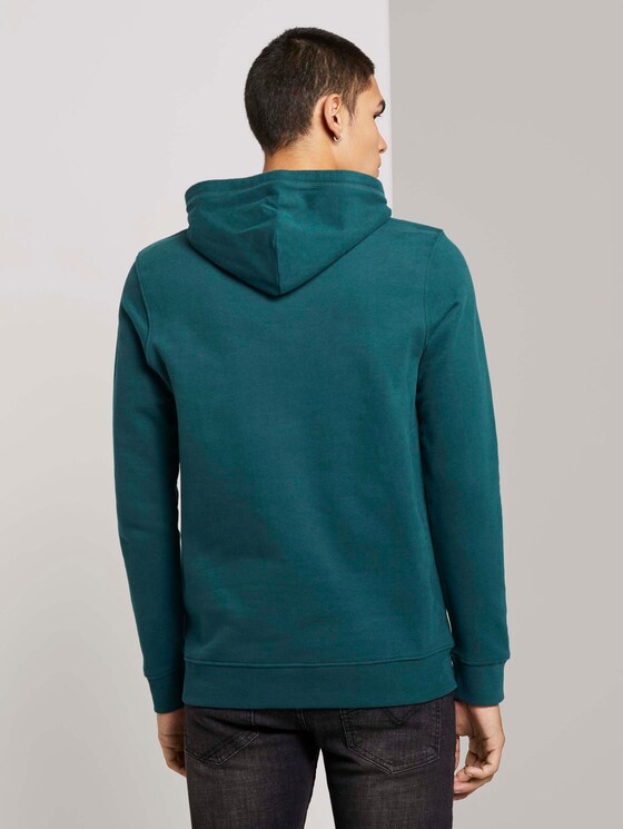 Hoodie mit Print - Männer - Deep Green Lake Hoodie mit Print - Männer - Deep Green Lake - 2 - TOM TAILOR Denim