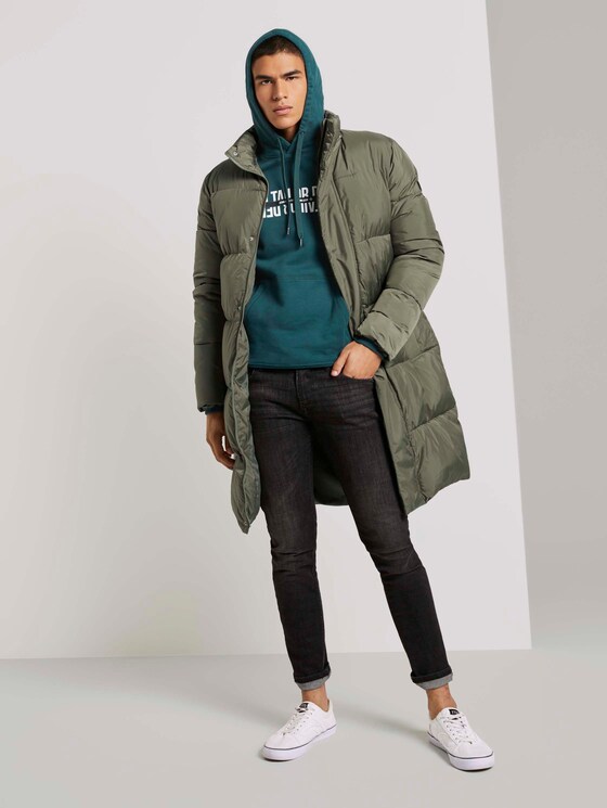 Hoodie mit Print - Männer - Deep Green Lake Hoodie mit Print - Männer - Deep Green Lake - 3 - TOM TAILOR Denim