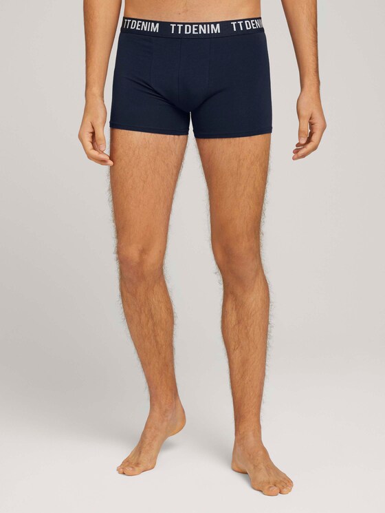 Hip-Pants im Dreierpack - Männer - Sky Captain Blue Hip-Pants im Dreierpack - Männer - Sky Captain Blue - 56 - TOM TAILOR Denim