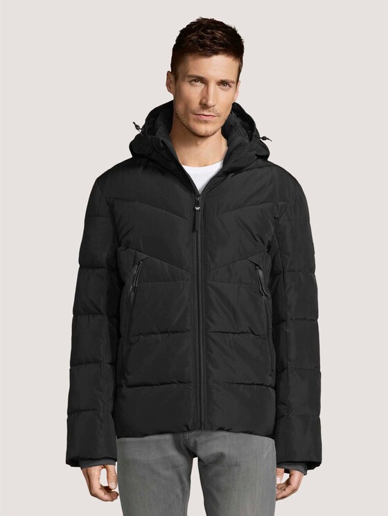 Pufferjacke mit Steppmuster - Männer - Black Pufferjacke mit Steppmuster - Männer - Black - 1 - TOM TAILOR Denim
