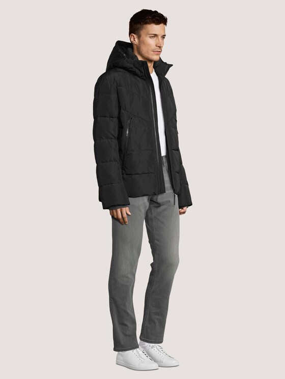 Pufferjacke mit Steppmuster - Männer - Black Pufferjacke mit Steppmuster - Männer - Black - 3 - TOM TAILOR Denim