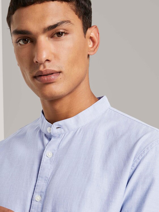 Feines Stehkragenhemd - Männer - Blue Younder Feines Stehkragenhemd - Männer - Blue Younder - 10 - TOM TAILOR Denim