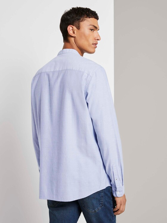 Feines Stehkragenhemd - Männer - Blue Younder Feines Stehkragenhemd - Männer - Blue Younder - 2 - TOM TAILOR Denim
